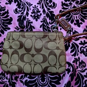 Coach wristlet